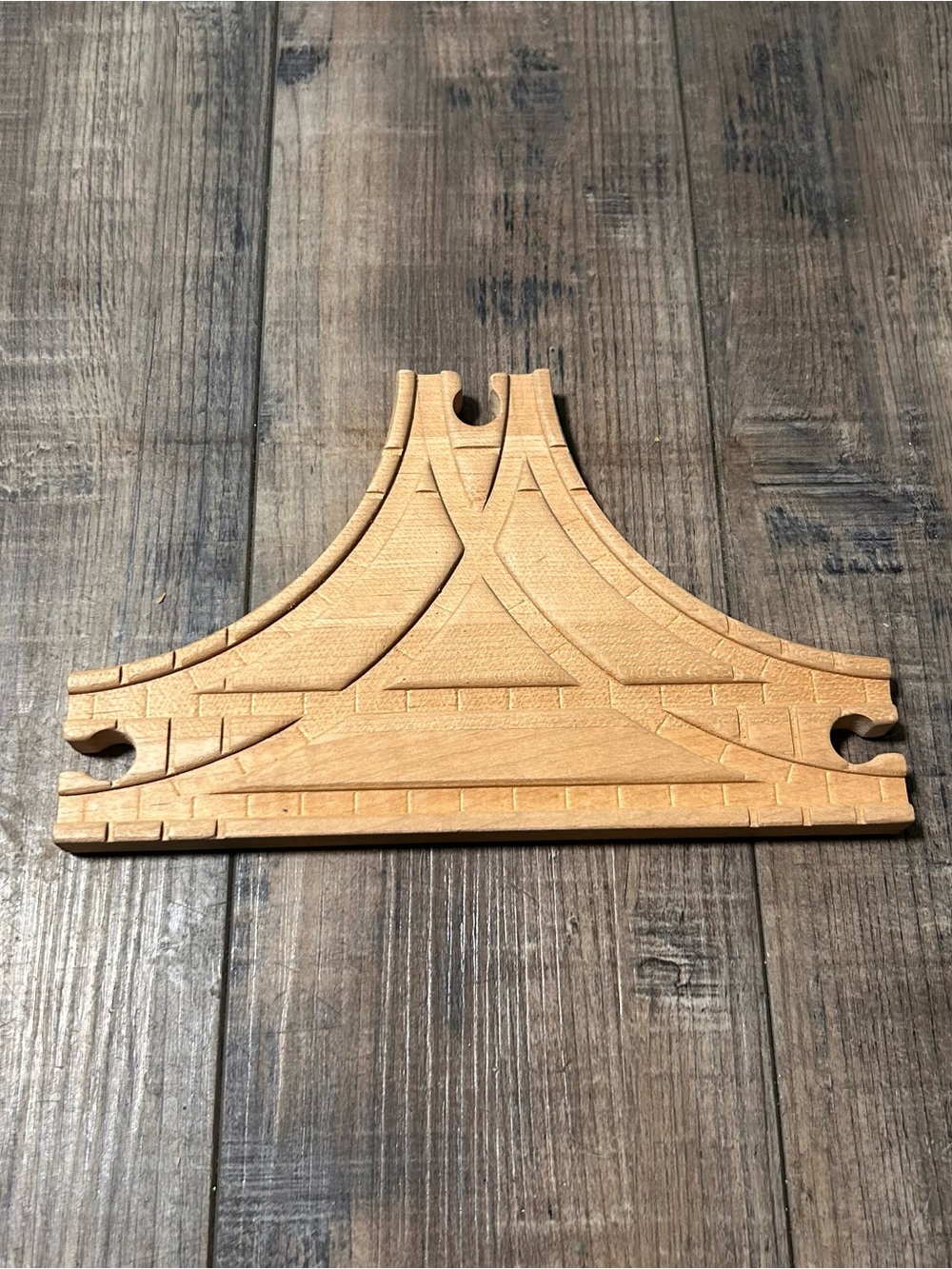 Thomas Wooden Railway T Switch Track 3-Way Traction Rail